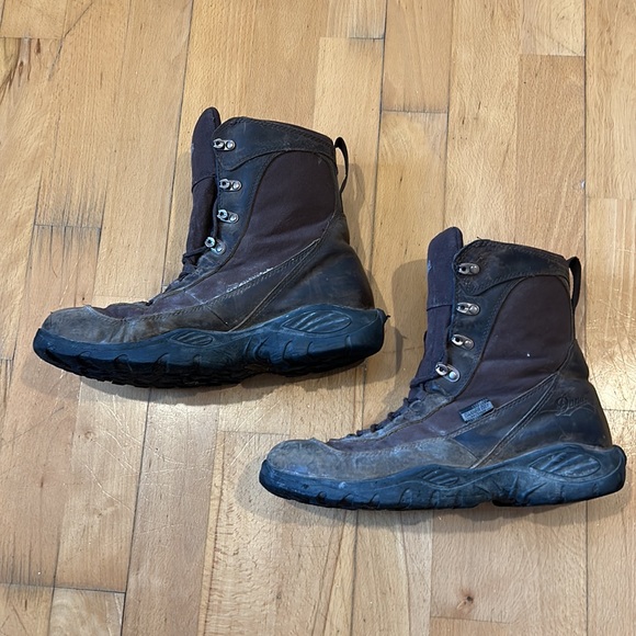 Danner Element Dry Waterproof Brown Leather Hunting Work Boots Mens 9.5 - Picture 3 of 8